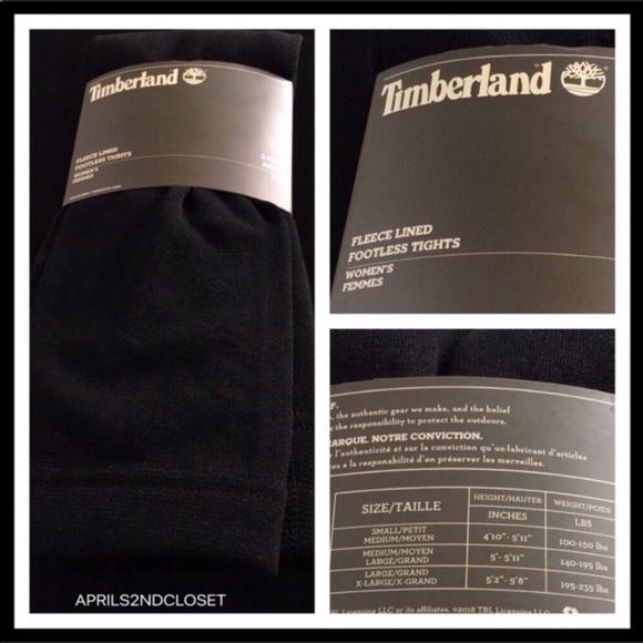 BLACK FLEECE LINED LEGGINGS 2 PAIRS A2C - Picture 4 of 16